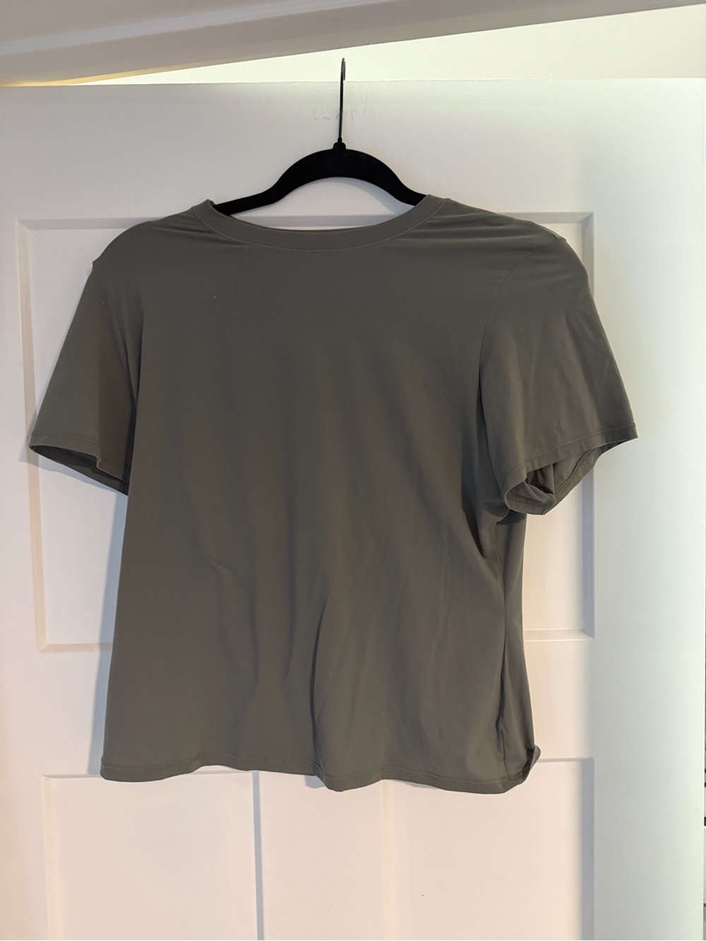 SKIMS Women’s Short Sleeve Crewneck Top - Gray